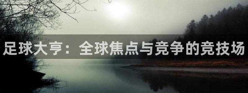 法国杯2026赛程表：足球大亨：全球焦点与竞争的竞技场